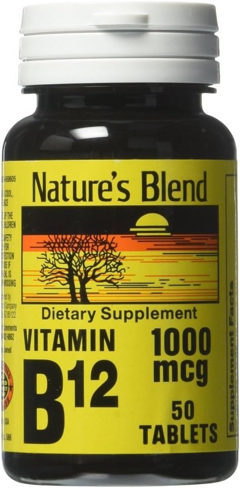 VIT B12 500MCG TABLET 100CT NAT BLEND