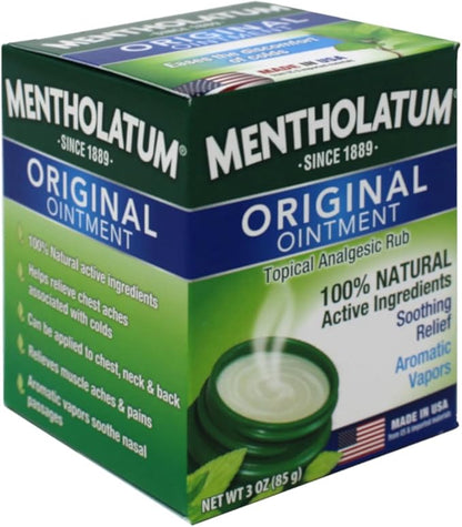 MENTHOLATUM JAR ONT 3 OZ