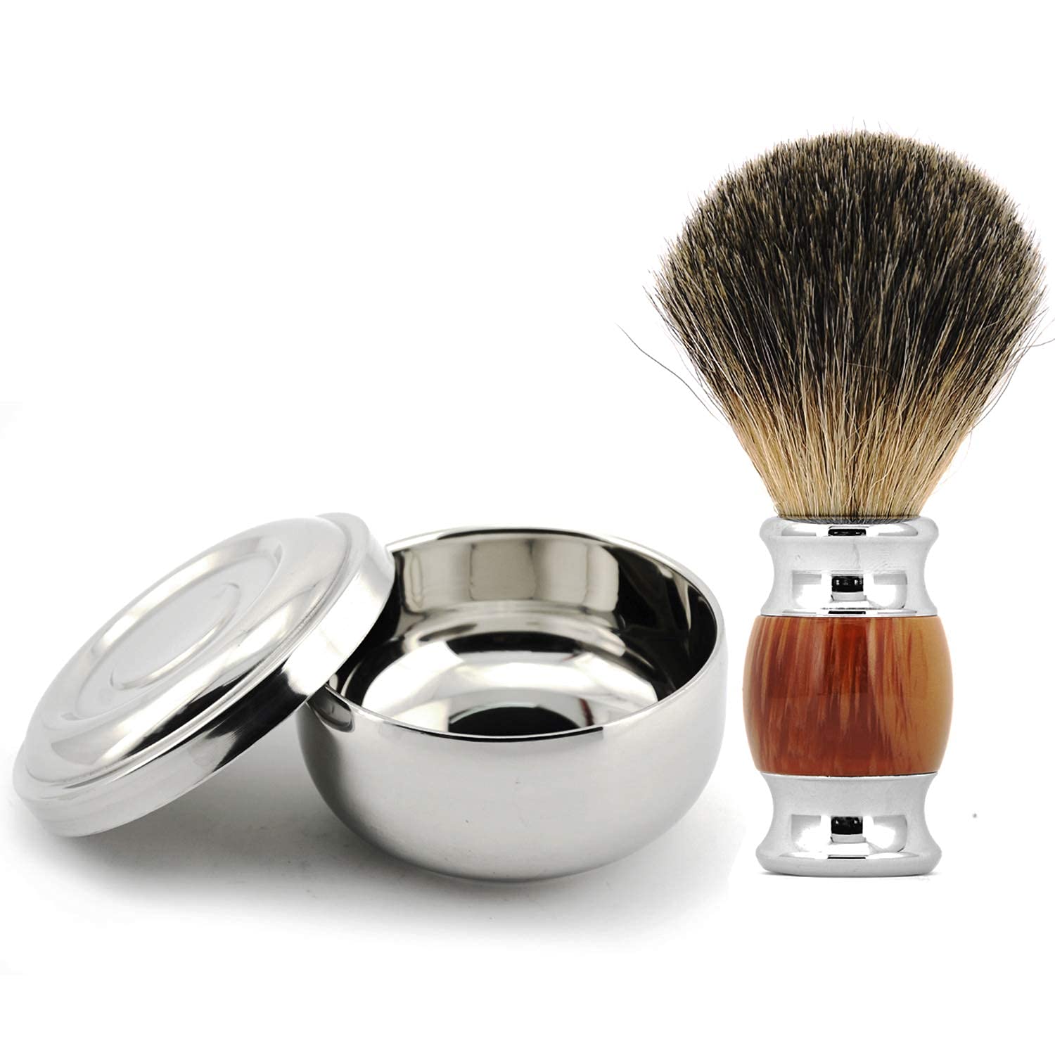 BASS BRUSHES SHAVE SET,EGIZIANO,BOWL