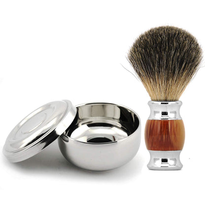 BASS BRUSHES SHAVE SET,EGIZIANO,BOWL