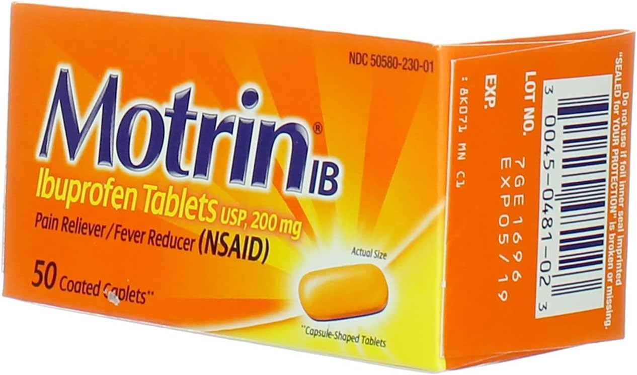 MOTRIN IB CAPLET 24 CT