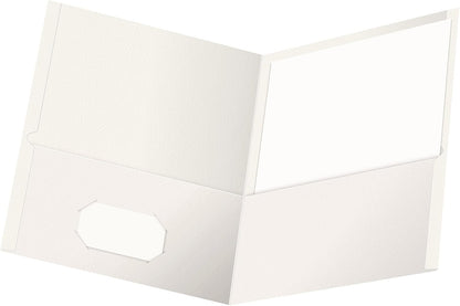 Oxford Poly Twisted Twin Pocket Folders, Letter Size, Assorted, 25-count