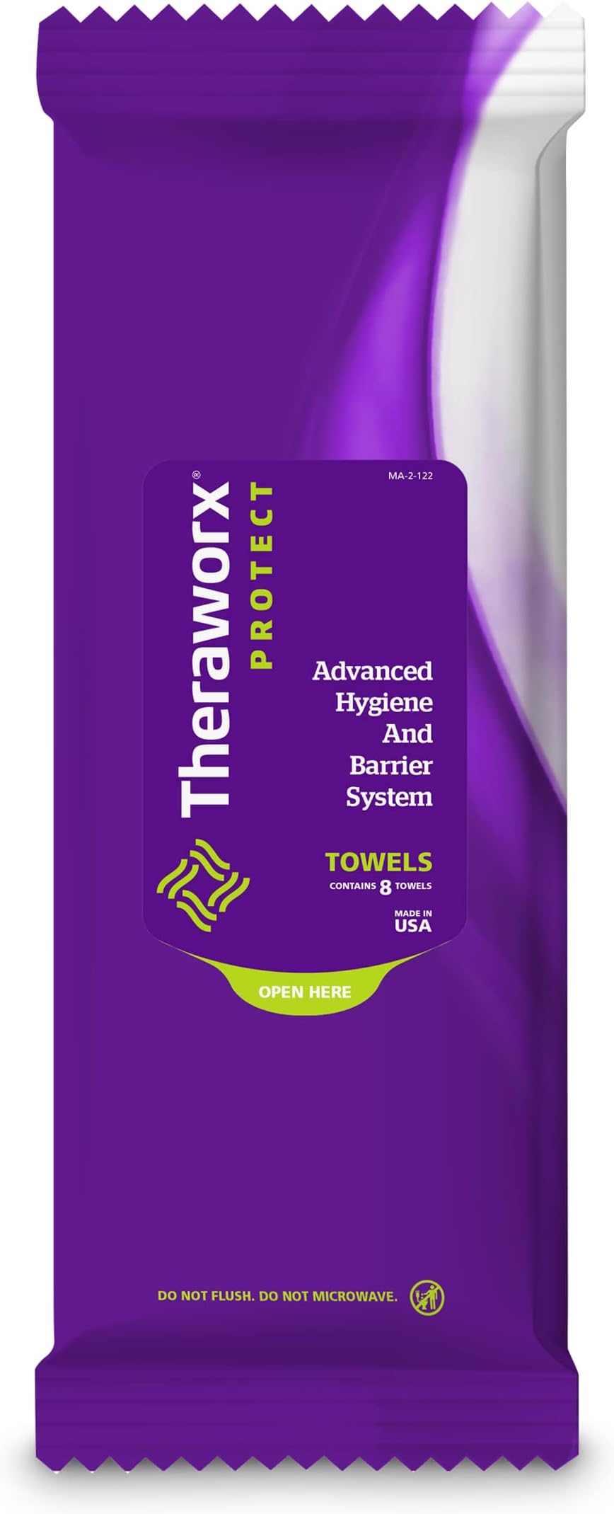 THERAWORX PRTCT U-PAK 60CT WPE 3.4OZ FOM