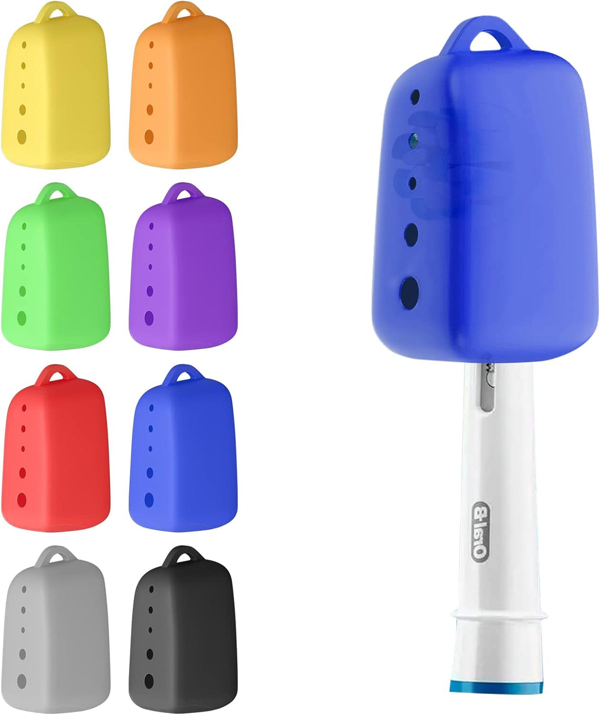 Sprayco Microban Toothbrush Covers - Assorted, 2 pack