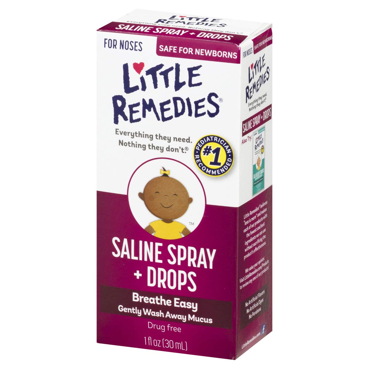 LITTLE NOSES SALINE SPRAY DROP 30ML