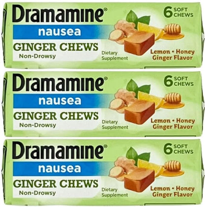 DRAMAMINE NAUSEA GINGER CHW 20CT