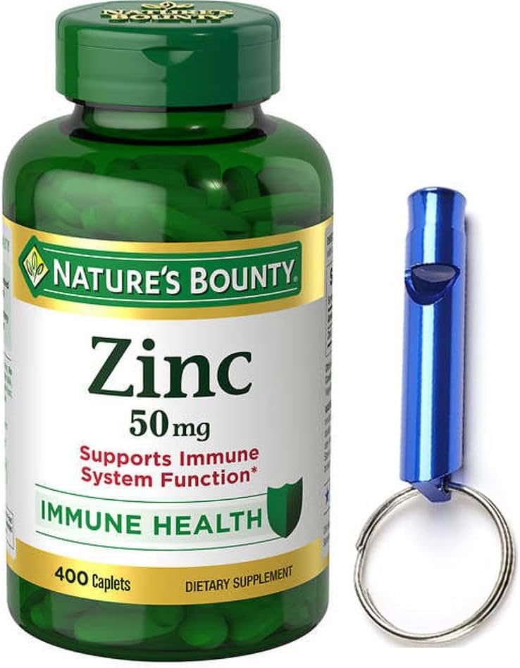 ZINC 50MG CHELATED TAB 100CT NAT BOUNTY