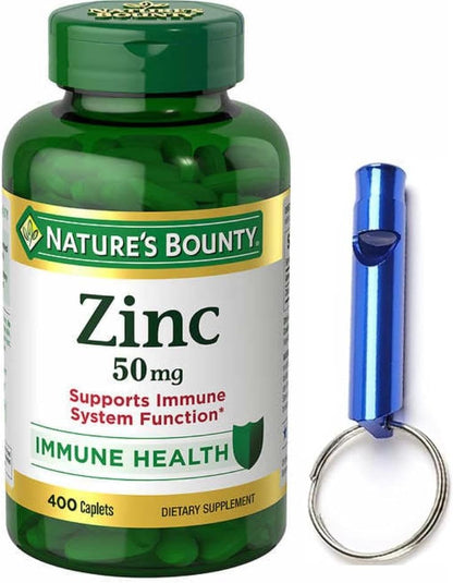 ZINC 50MG CHELATED TAB 100CT NAT BOUNTY