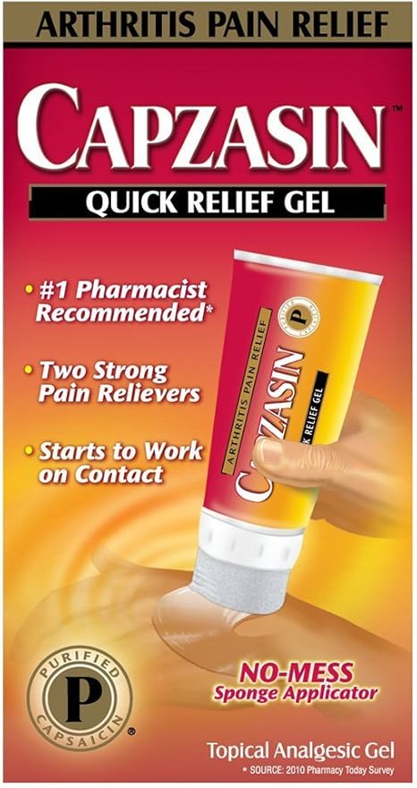 CAPZASIN QUICK RELIEF GEL 1.5OZ