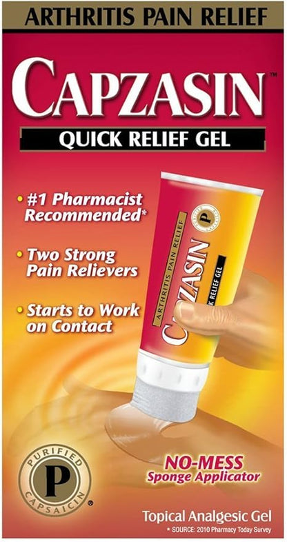 CAPZASIN QUICK RELIEF GEL 1.5OZ