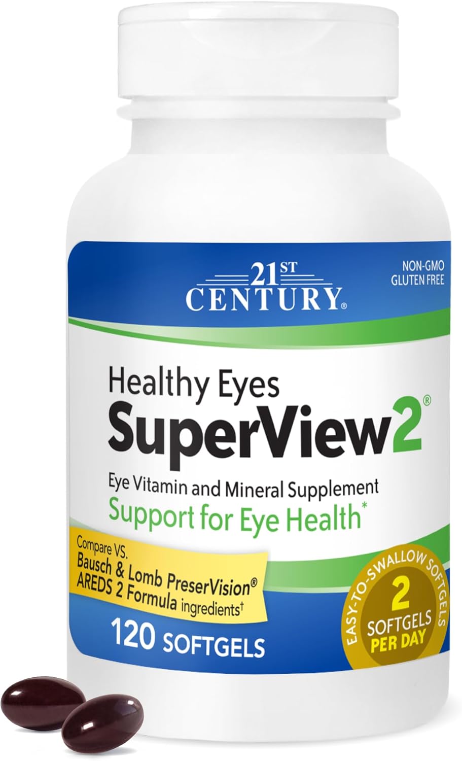 GNP HEALTHY EYES SUPERVISION 2 CHEW 60CT