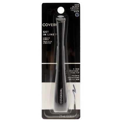 COVERGIRL Get In Line Liquid Eyeliner - 330 Black Crystal