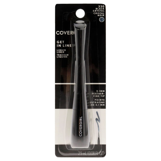 COVERGIRL Get In Line Liquid Eyeliner - 330 Black Crystal