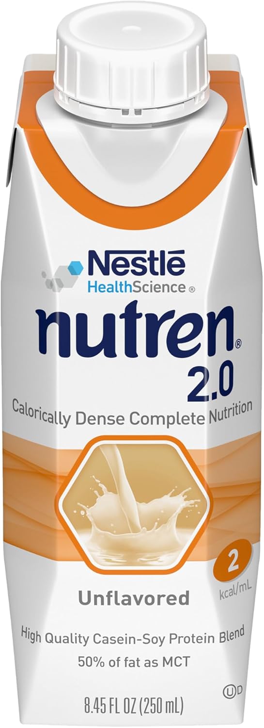 NUTREN 2.0 LQ 24X250ML UNFLAVORED