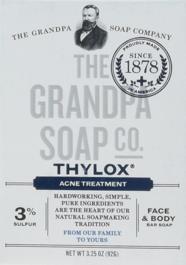 THE GRANDPA SOAP CO. SOAP,THYLOX ACNE TRTMNT