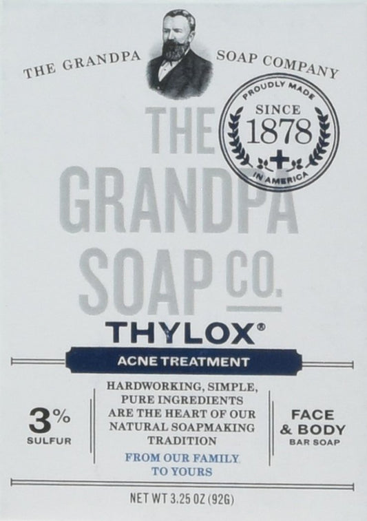 THE GRANDPA SOAP CO. SOAP,THYLOX ACNE TRTMNT