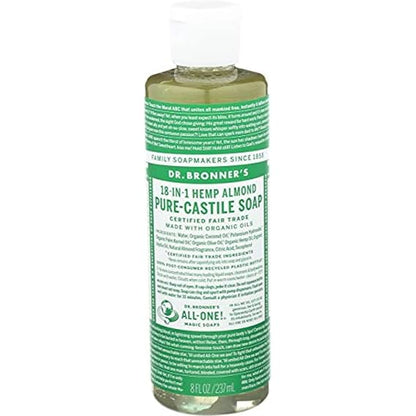 DR. BRONNER'S CASTILE LIQ SOAP,OG3,CIT