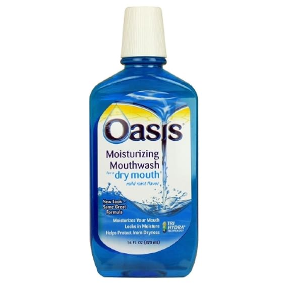 OASIS DRY MOUTH RINSE 16OZ