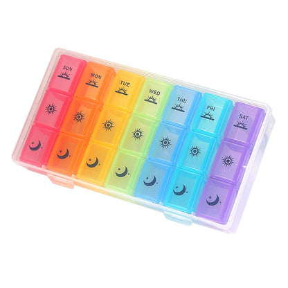 PILL ORGANIZER 7DAY LRG