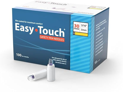 EASY TOUCH SAFETY PEN NDL 29GX8MM 100CT