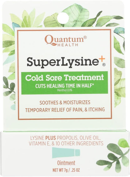 QUANTUM HEALTH LIPCLEAR LYSINE + OINTMNT