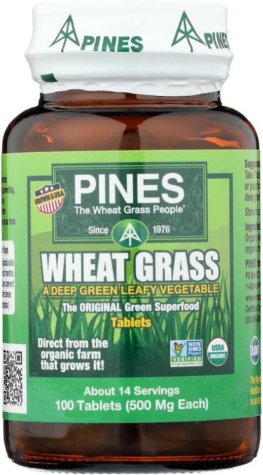 PINES INTERNATIONAL WHEAT GRASS 500MG TAB,OG2
