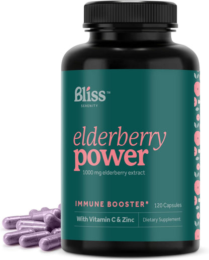 ELDERBERRY SAMBUCUS 630 MG SGC 120CT NB