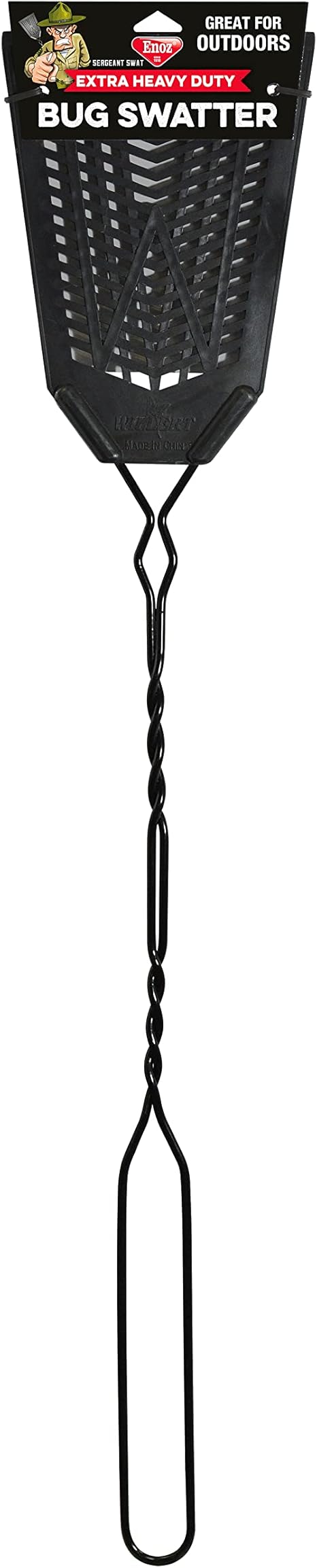 Enoz Heavy Duty Flyswatter with Vented Design - Assorted Colors, 2 count