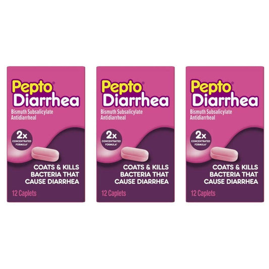 PEPTO DIARRHEA TB 525MG 12 CPLT