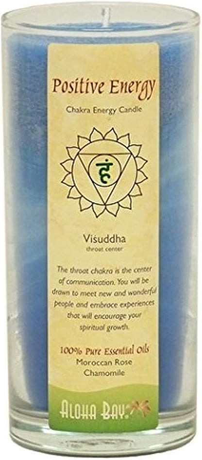 ALOHA BAY CHAKRA PILLAR CNDL,GREEN