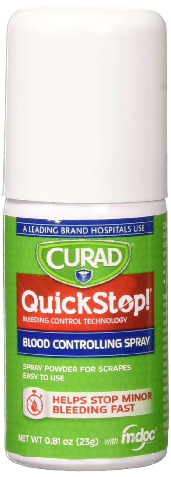 CURAD BLOOD STOP GAUZE 1"X1" 10CT
