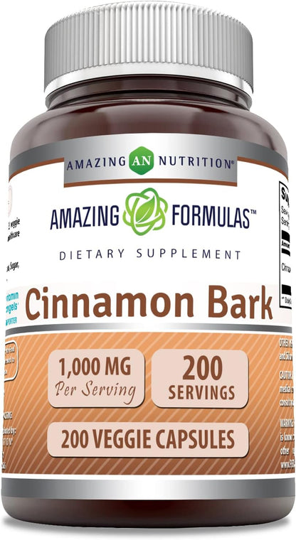 CINNAMON 1000MG CAP PER SERV 100CT MASON