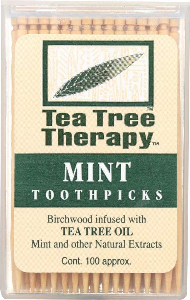 TEA TREE THERAPY TOOTHPICKS,TEA TREE THRPY