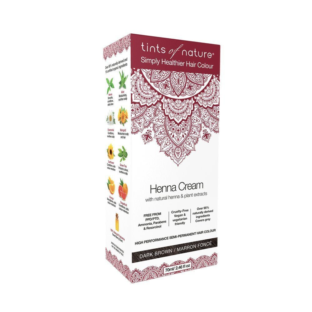 TINTS OF NATURE HENNA CREAM,LIGHT BROWN