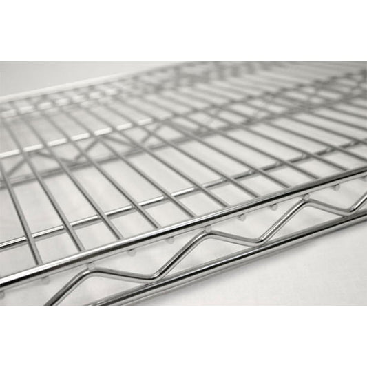 WIRE SHELF 30"X72" CHROME 2 CT DS