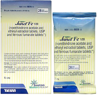 JUNEL FE TB 1-0.02MG 6X28