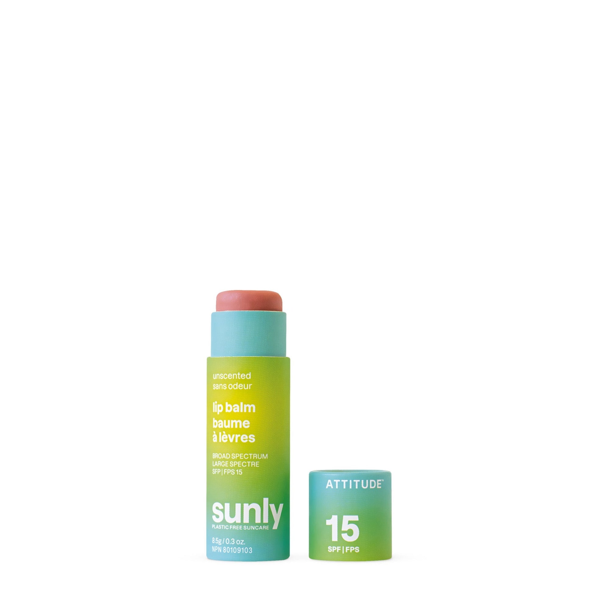 ATTITUDE LIP, SPF 15,UNSCENTED