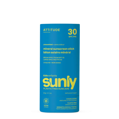 ATTITUDE SUNSCREEN,KID,FACE,STICK