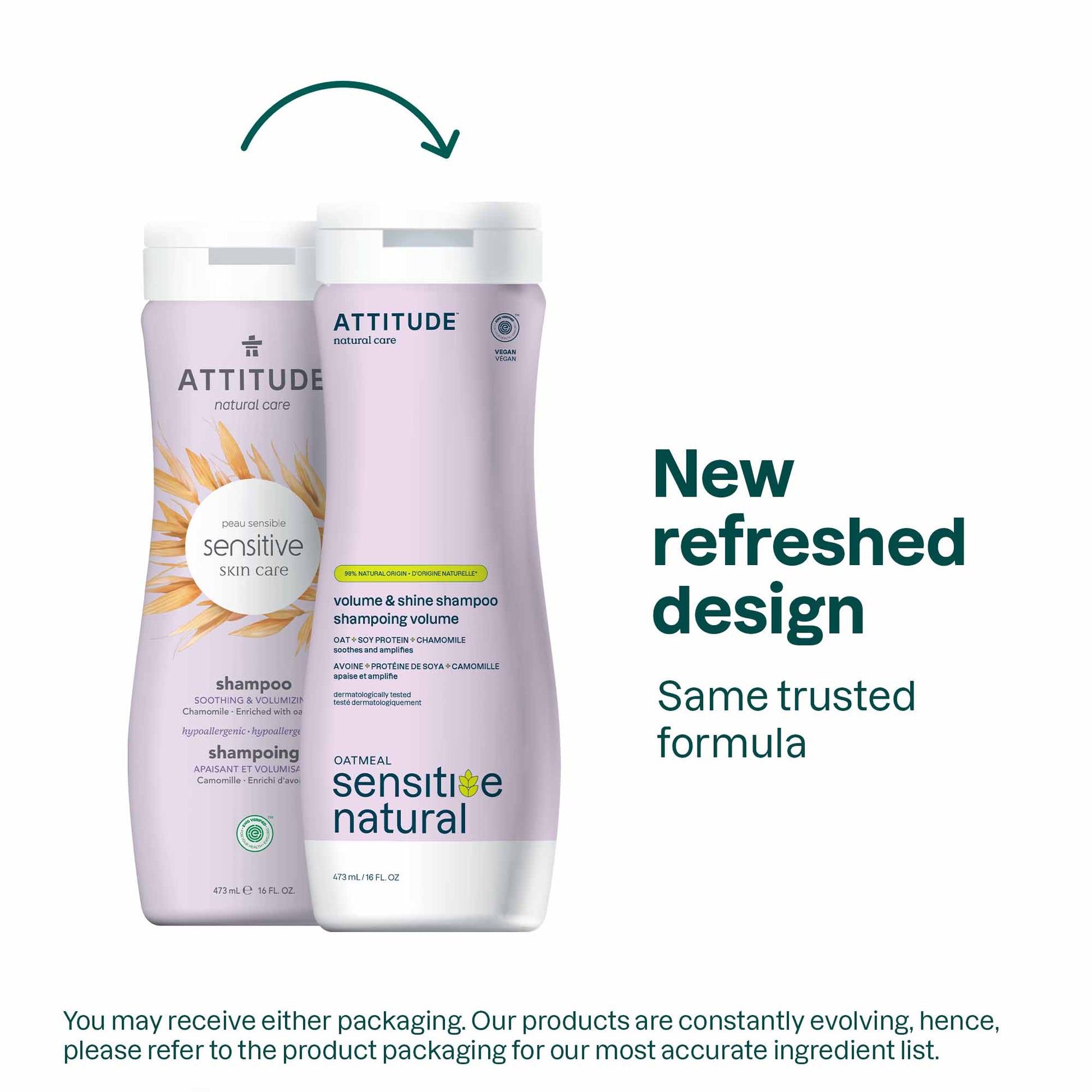 ATTITUDE SHAMPOO,NOURIH & STRENGTH
