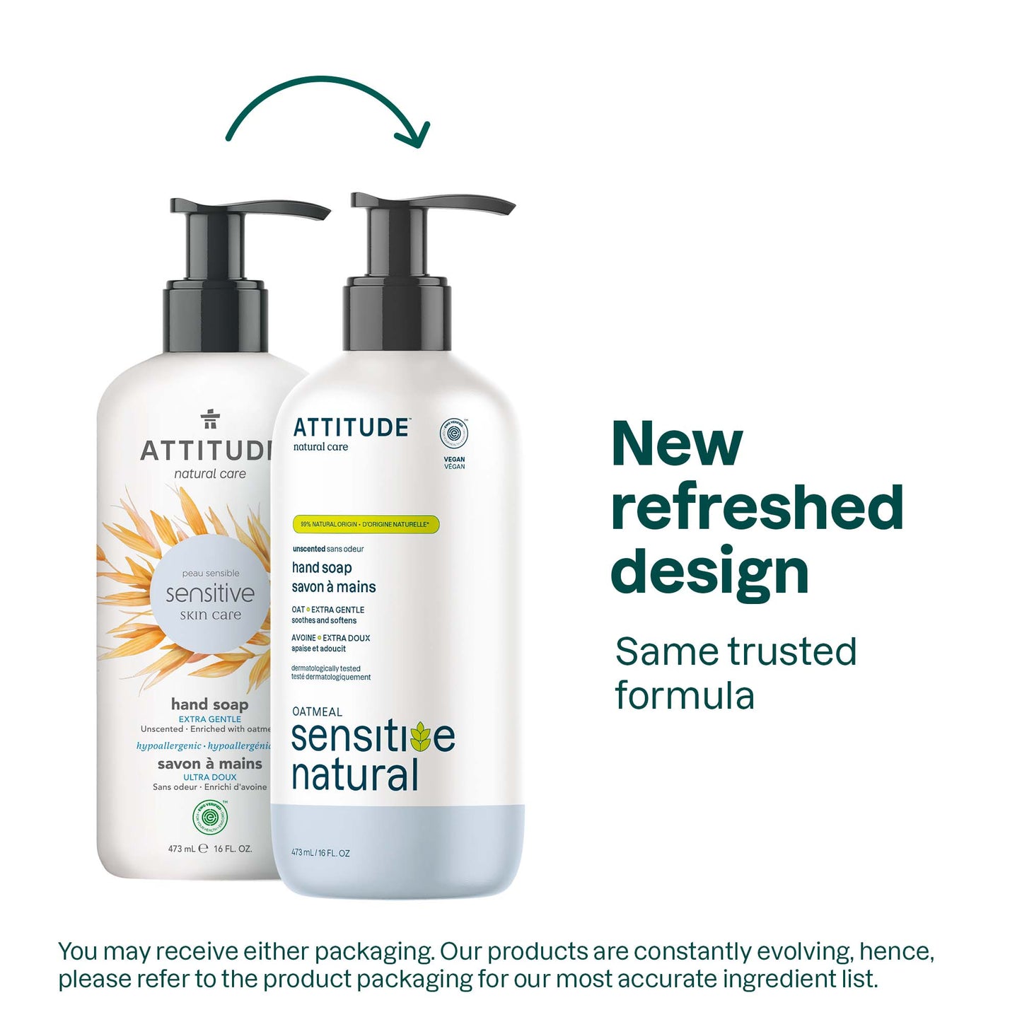 ATTITUDE HAND/SOAP SNSTV ARGAN