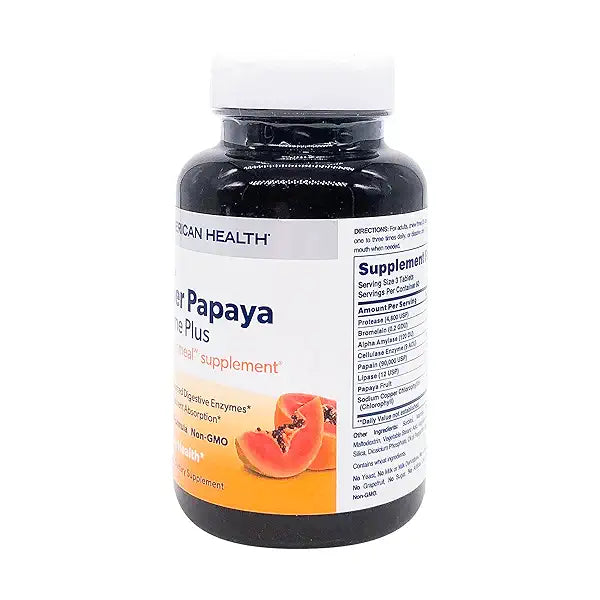 AMERICAN HEALTH SUPER PAPAYA ENZYME PLUS