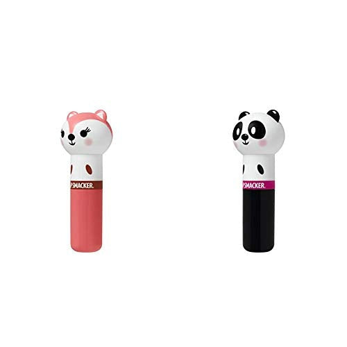 Lip Smacker Lippy Pal Swirl Lip Gloss - Panda - Paws-itively Peachy