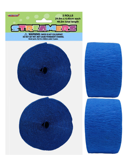STREAMERS ROYAL BLUE