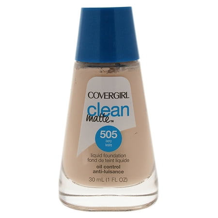 COVERGIRL Clean Matte Liquid Foundation - 505 Ivory