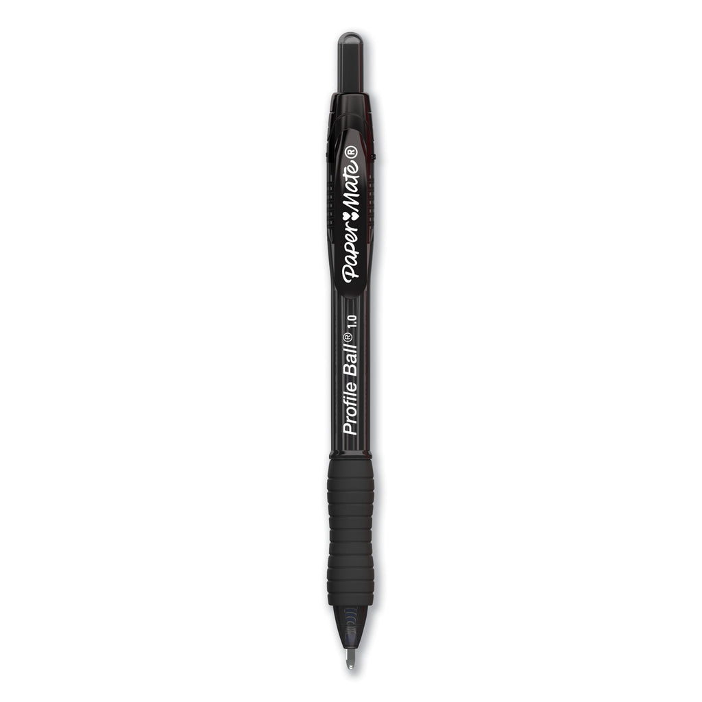 Papermate Profile Metal Ballpoint Pen 2CT Black