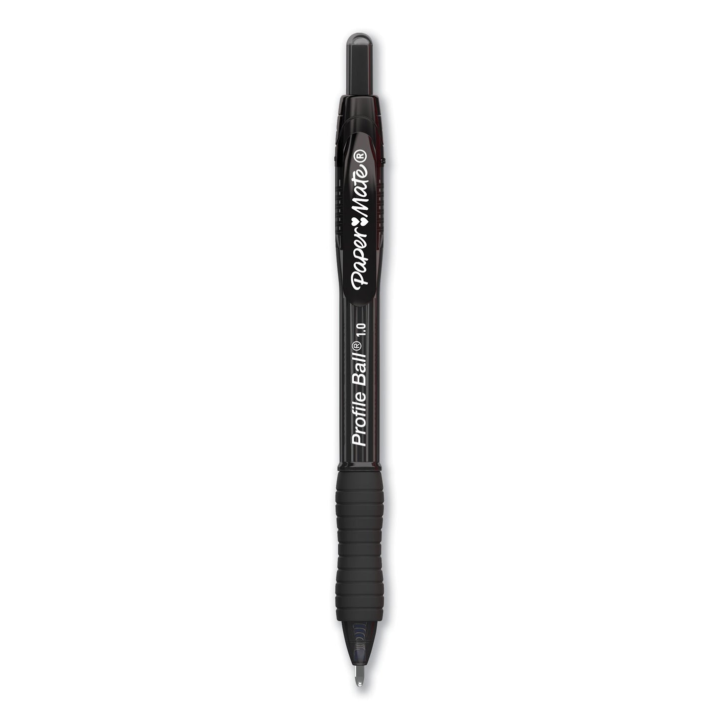 Papermate Profile Metal Ballpoint Pen 2CT Black