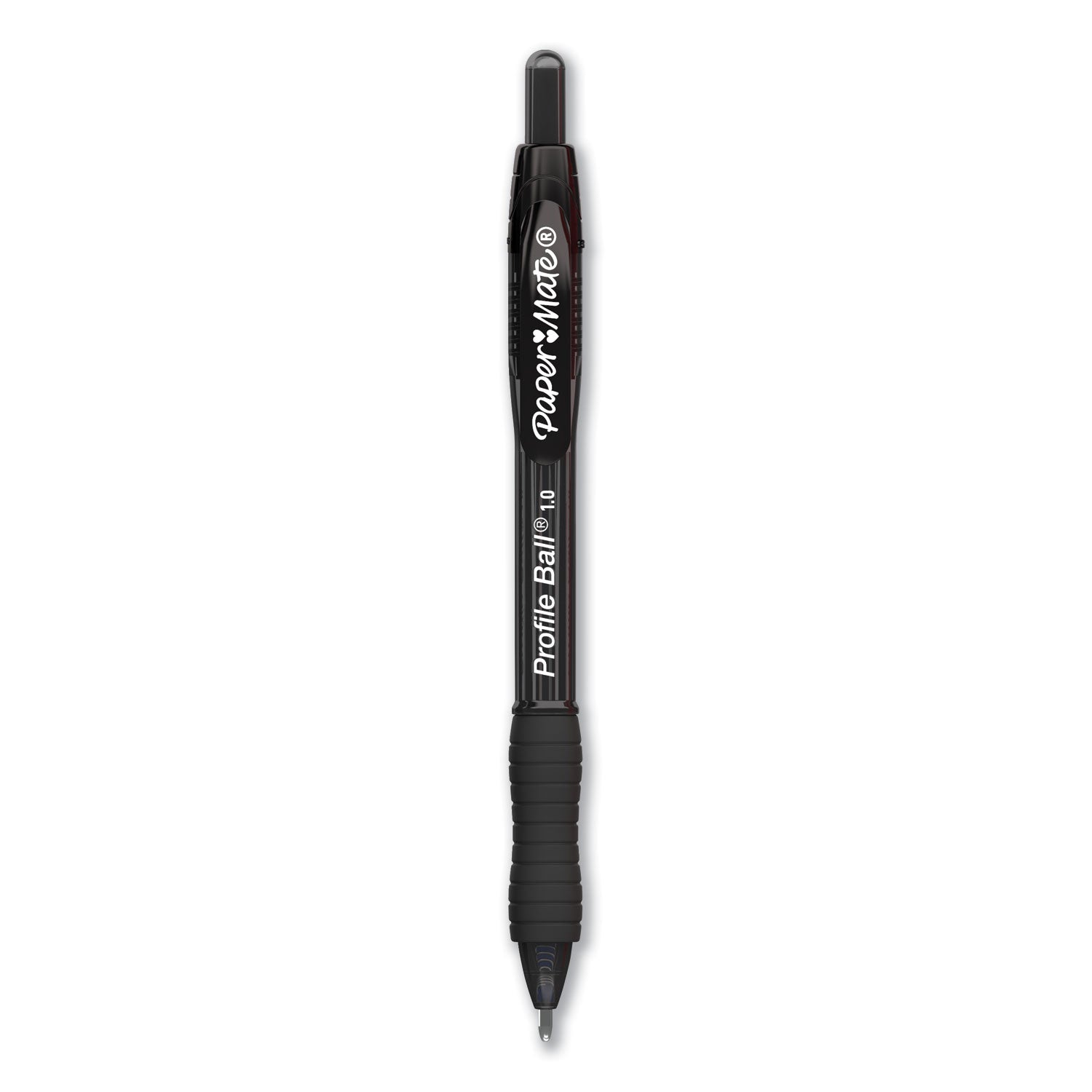 Papermate Profile Metal Ballpoint Pen 2CT Black