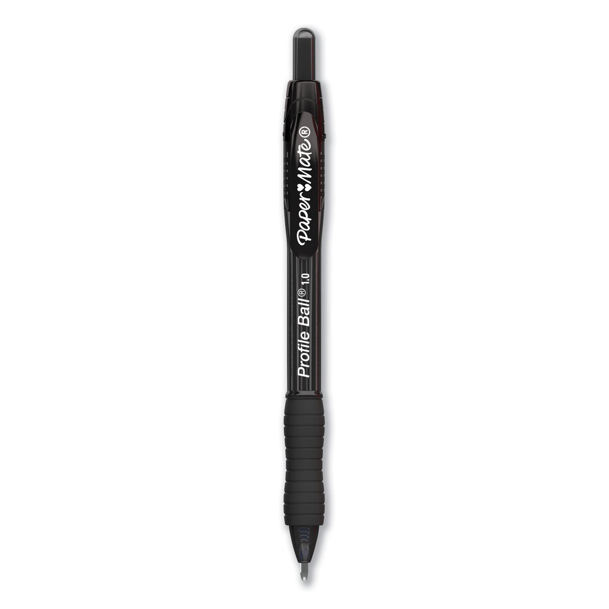 Papermate Profile Metal Ballpoint Pen 2CT Black
