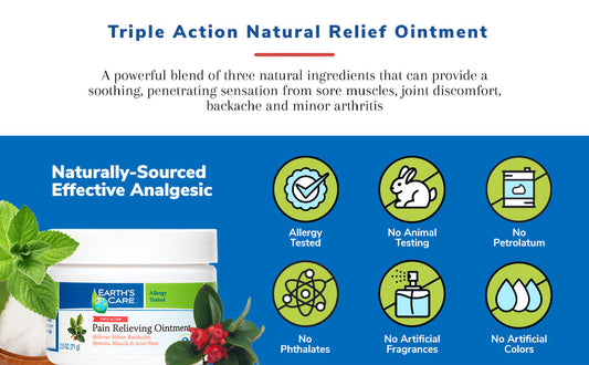 EARTH'S CARE PAIN RELIEVING OINTMENT
