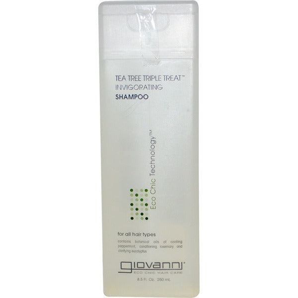 Giovanni Tea Tree Triple Treat Invigorating Shampoo, 2 oz
